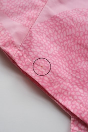 Marimekko PVC coated pink rain hat