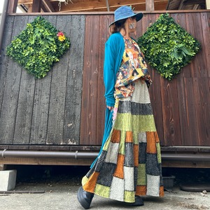 周年祭 フェイス柄ポケット付きトップ