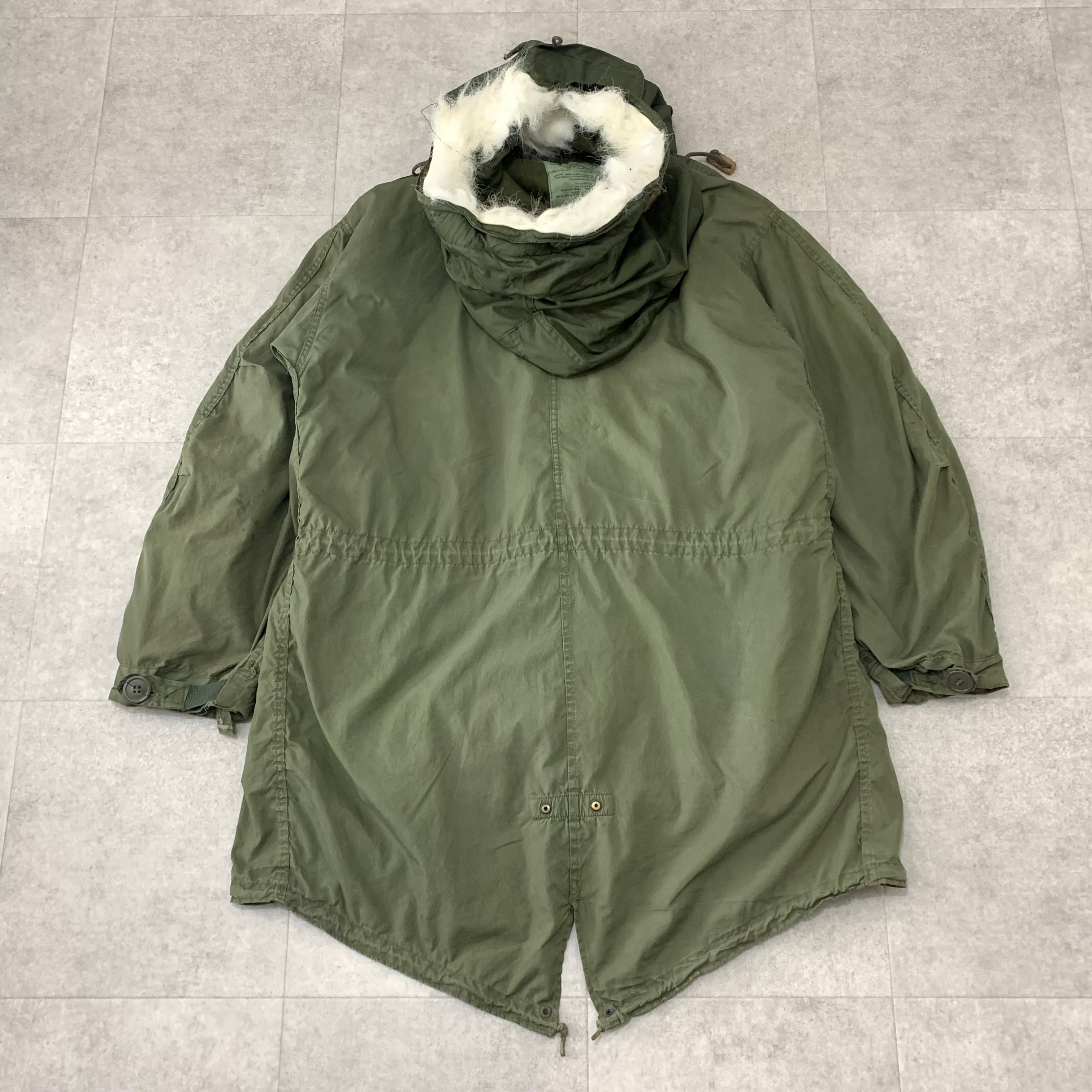 希少 アメリカ軍 初期 m65 フィッシュテール パーカ アルミジップ フル