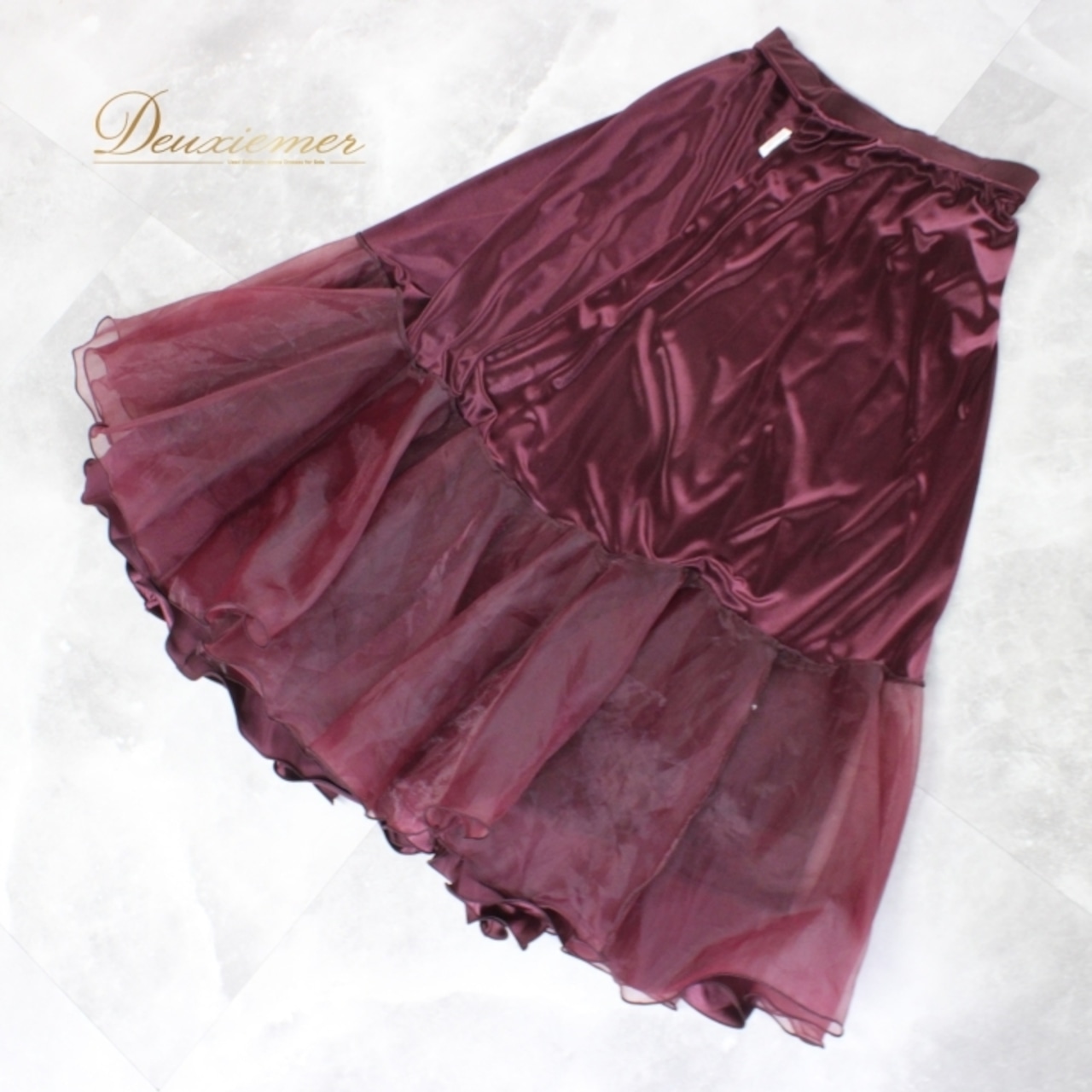 社交ダンス 衣装 スタンダード 上下セット ツーピース レッスンウェア パーティ衣装 Roger バーガンディ レース ラインストーン 派手 花柄 バーガンディ系 スカート 二重スカート ボリューム 優雅 動き 花柄レース しっとり 厚手 伸縮性 パーティー服 女性用 大人用 ダンスウエア 競技用 社交ダンス衣装 おしゃれ 体型カバー