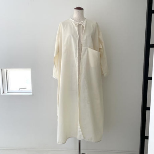 ivory long coat