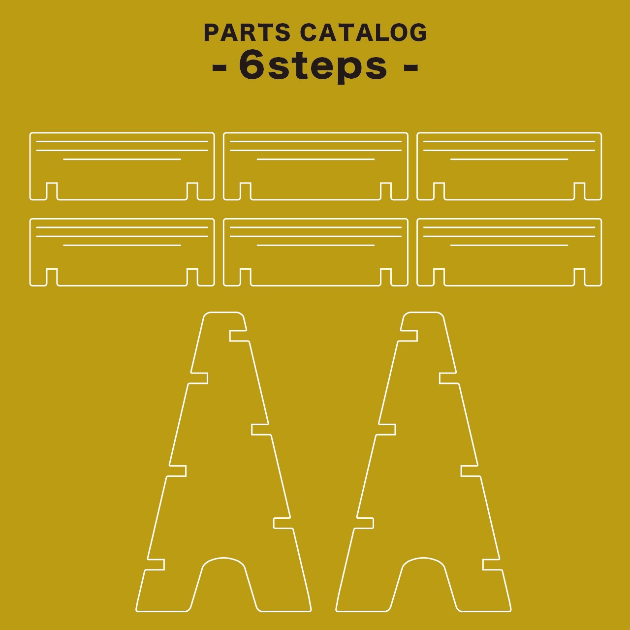 6Step Rack / 6段ディスプレイラック