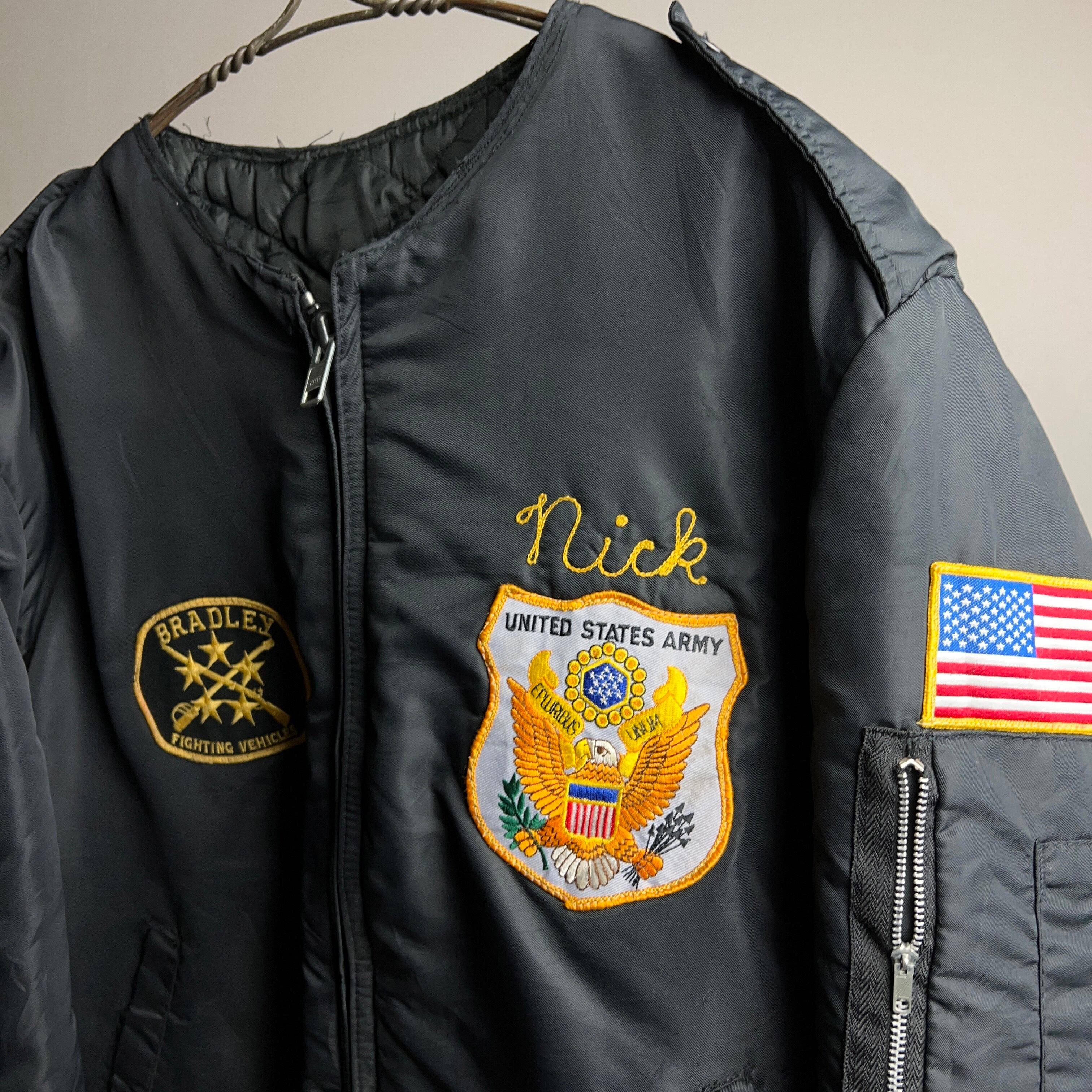 00s TATA archive MA-1 flight jacket