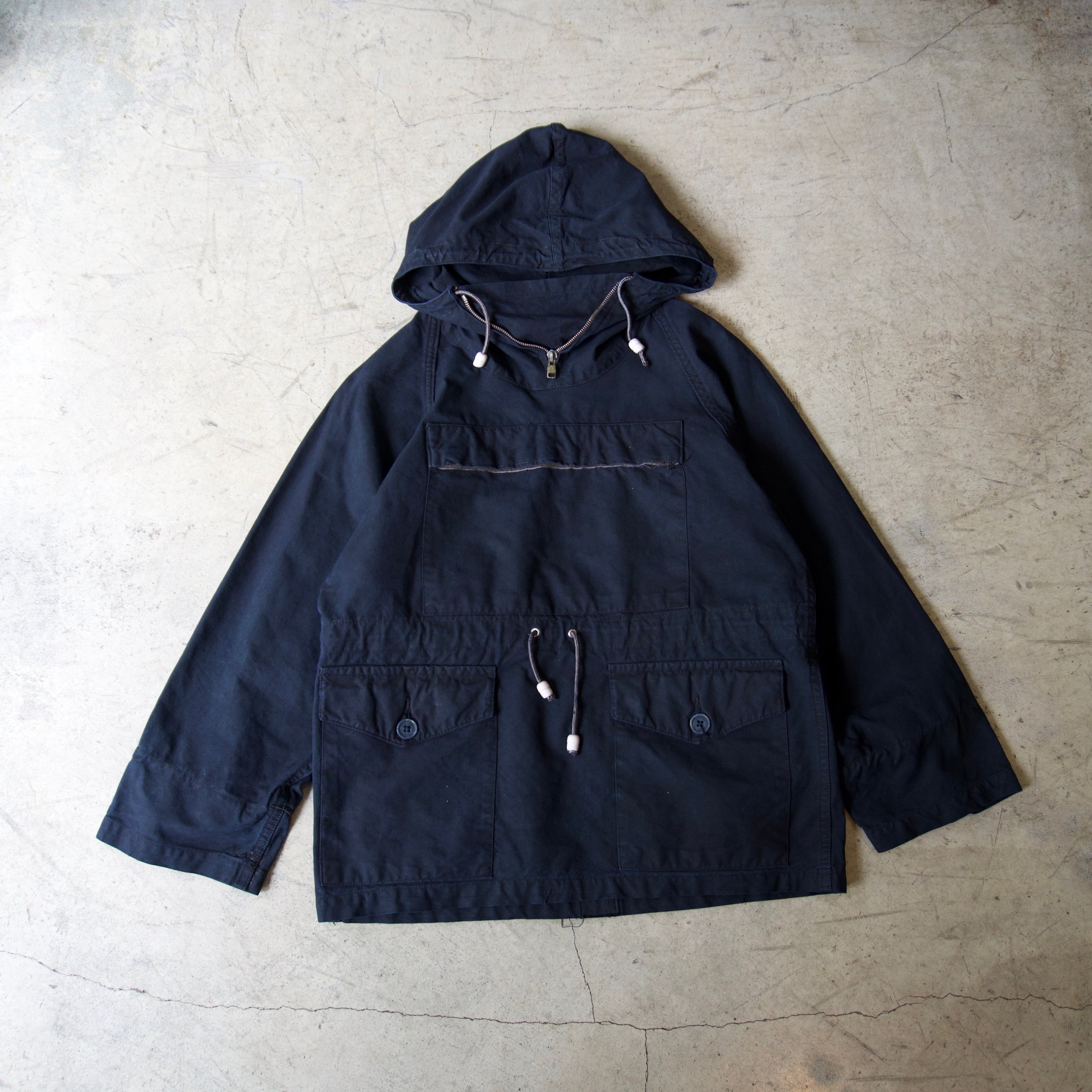 50-60s Vintage cotton double face “セパポケ” zip-up hoodie 38 | MASEA