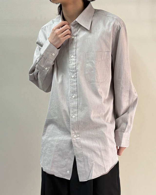 【LANVIN】basic collar shirt