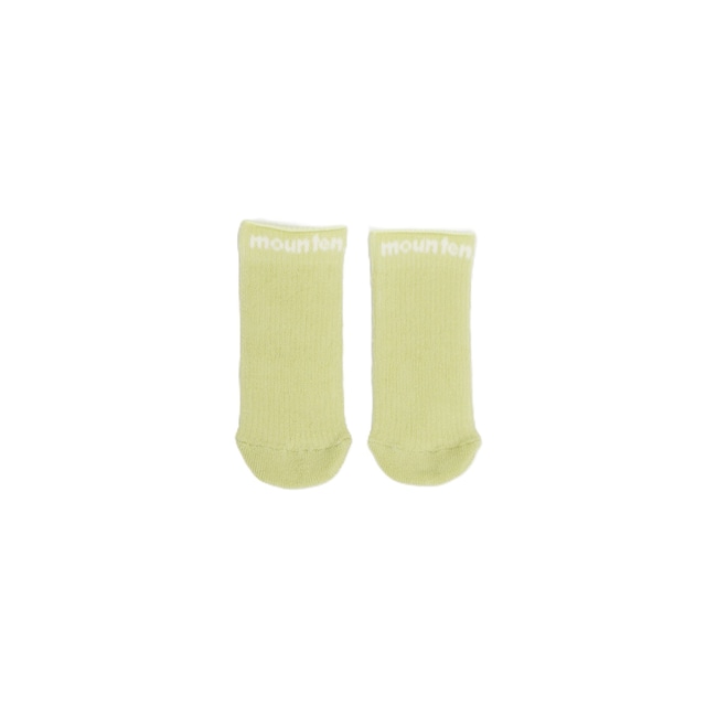 【 MOUN TEN. 26SS 】 tube socks / BA03-0311a / leaf green 【 MOUN TEN. 26SS 】 tube socks / BA03-0311a / leaf green