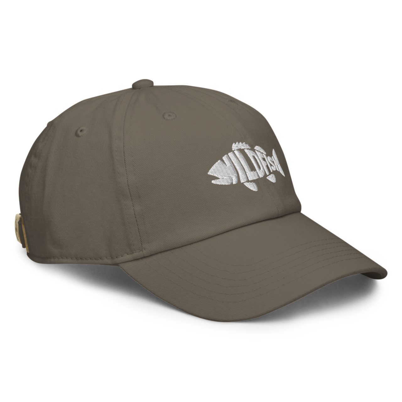 FISHING BEAR 刺繍入りキャップA0095