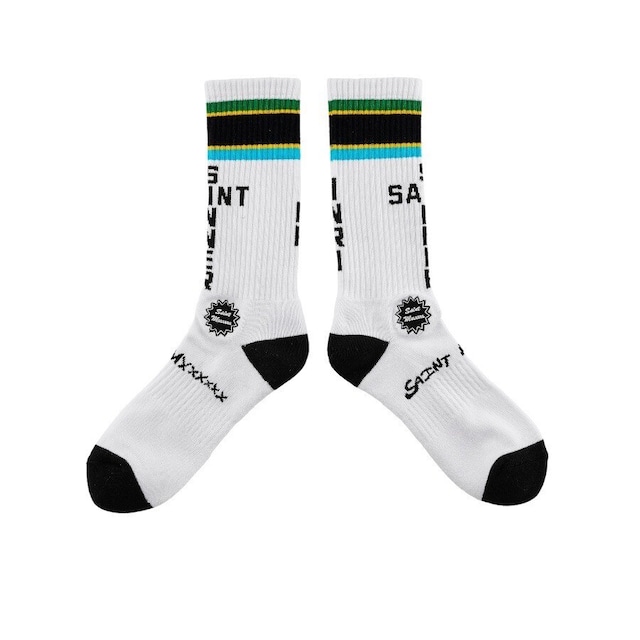 【SAINT MICHAEL】SM-YS8-0000-105/SOCKS/TANZANIA/WHITE