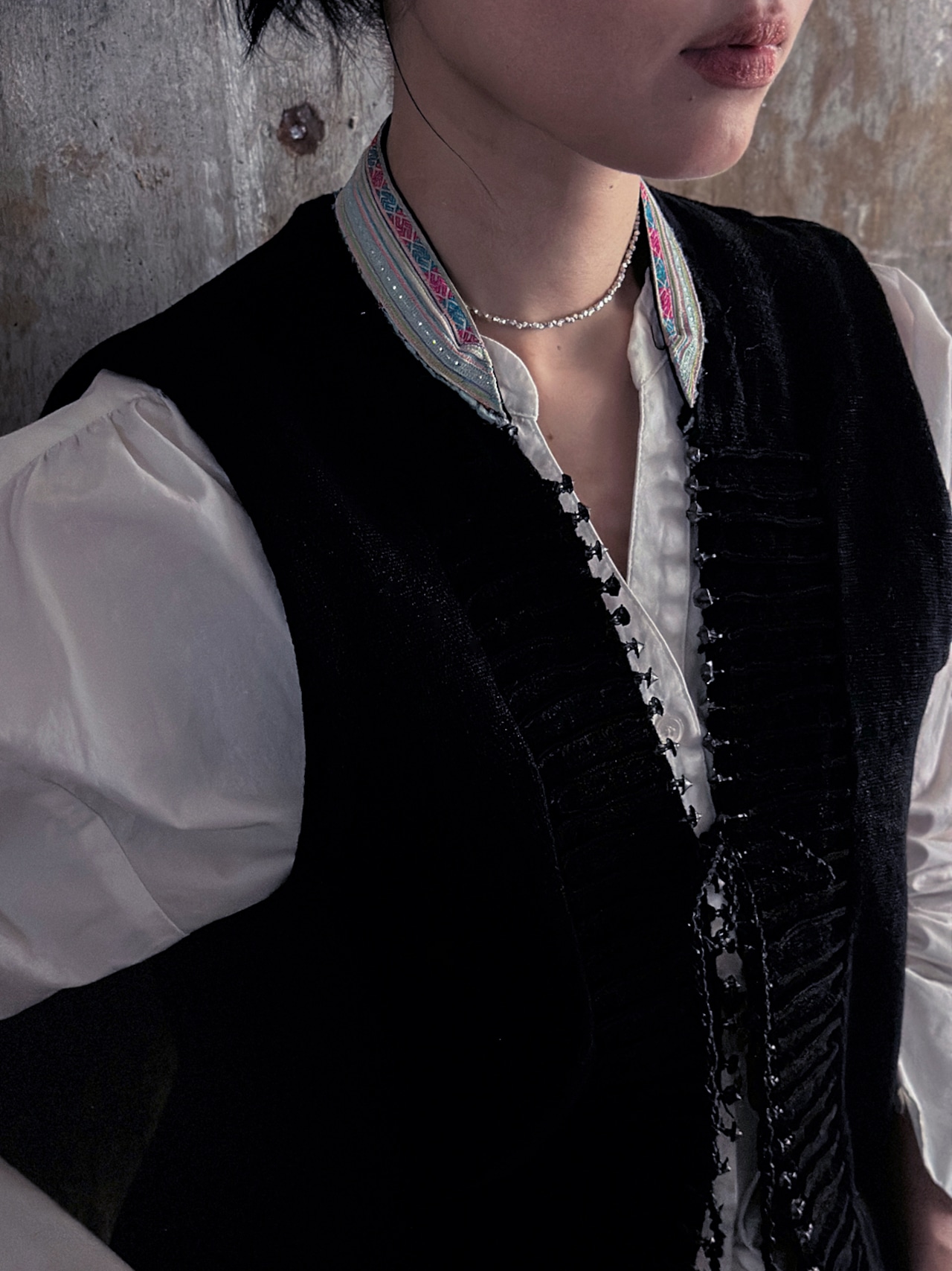 333 original/Dao tribe custom vintage vest