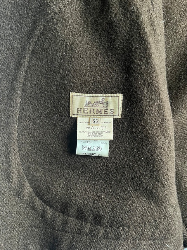 FW2001 HERMES MEN CASHMERE JACKET