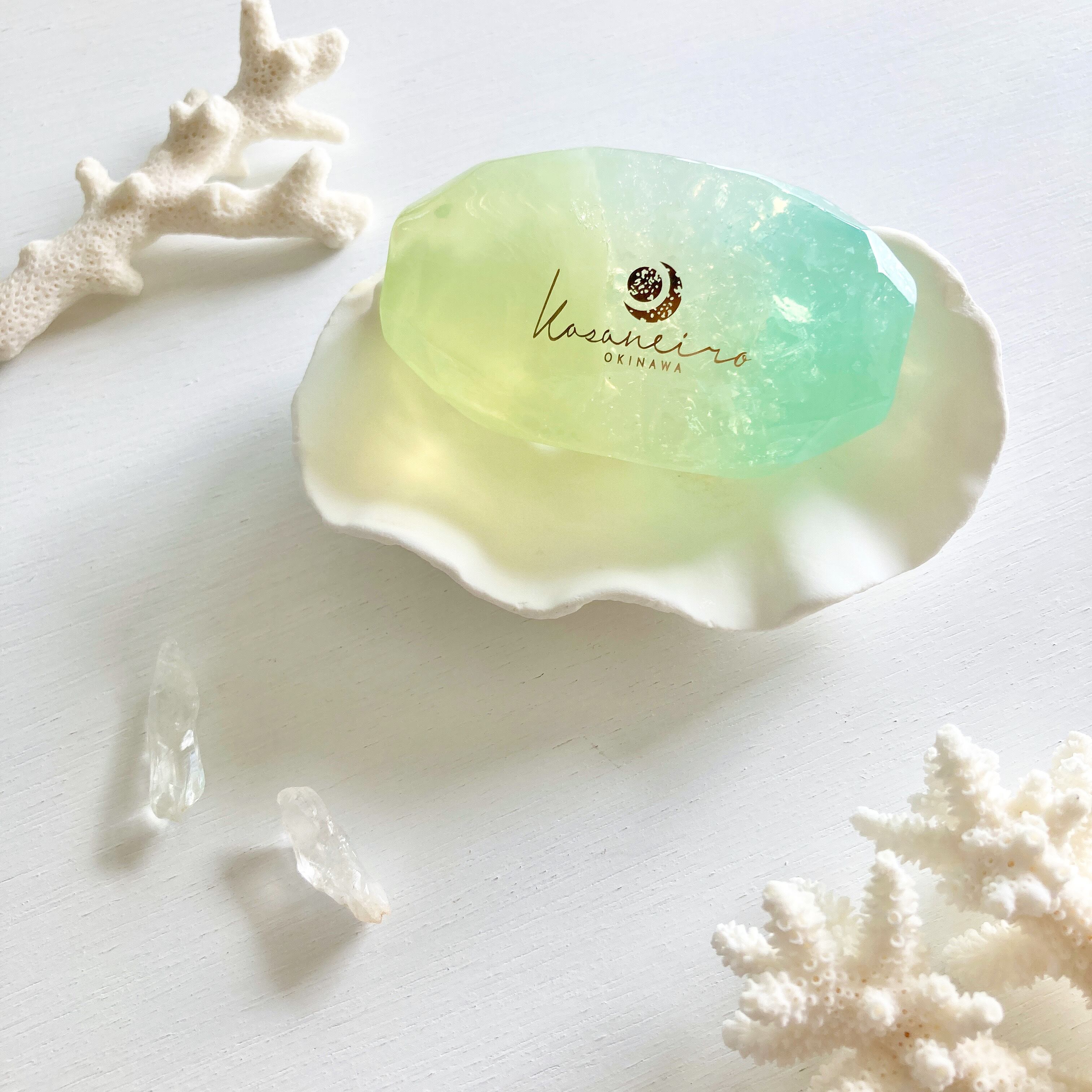 Gemstone soap