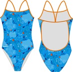 Delfina - Ocean Route Light back Swimsuit