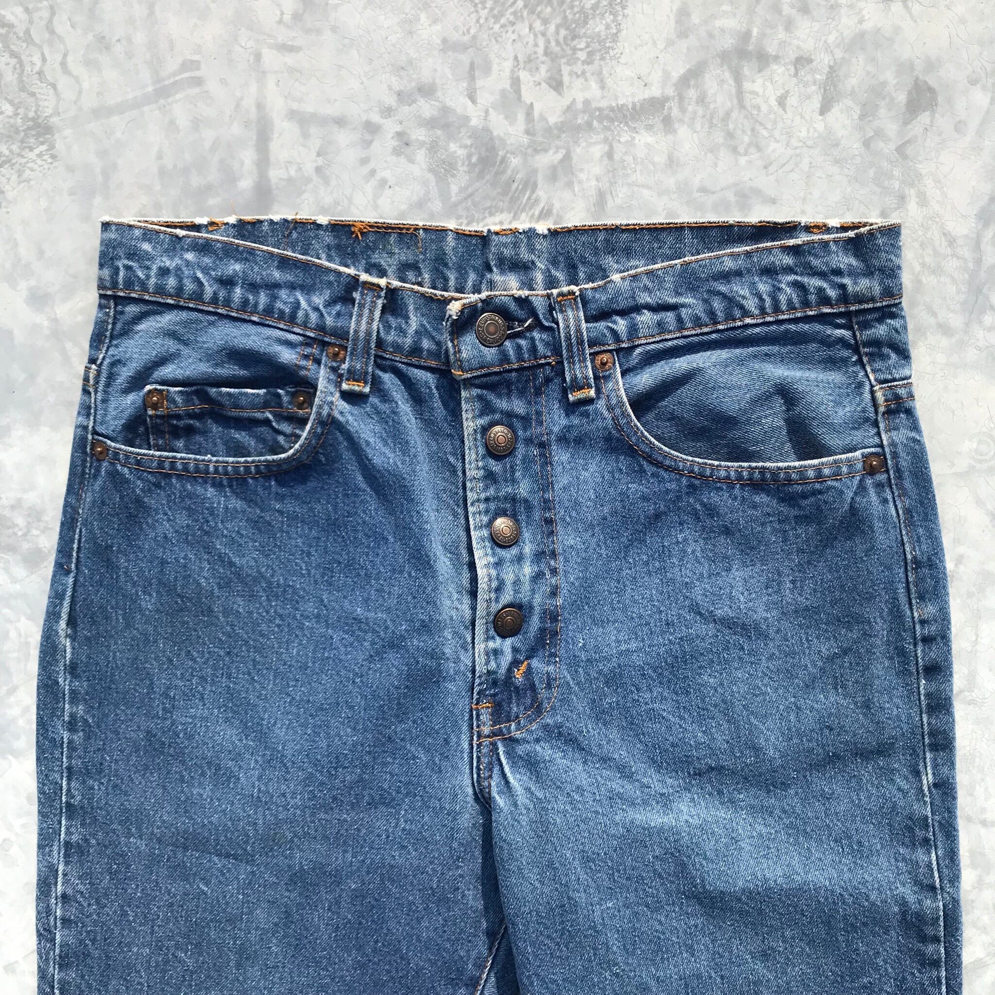 80's Levi's リーバイス 517 ブーツカット デニム スナップボタン 珍品
