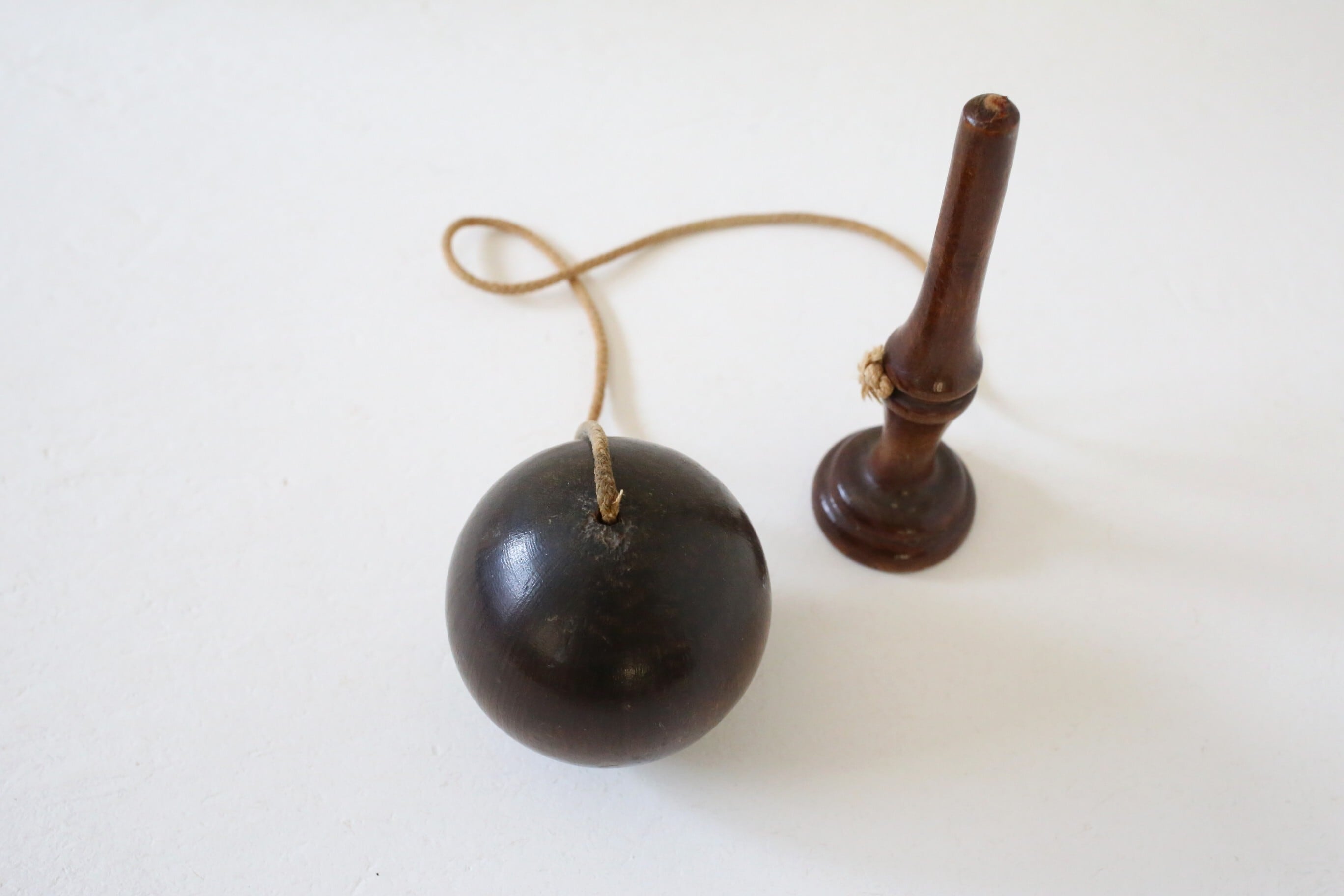 フランス アンティーク ヴィンテージ 『Bilboquet』 ビルボケ けん玉 N