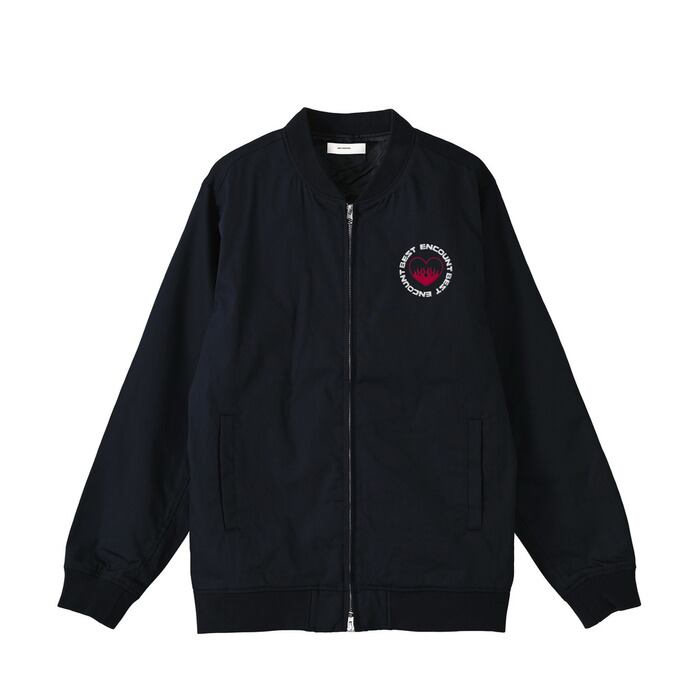 かつまたひでゆき×キーチェンメン ボア裏地付きナイロンコーチ