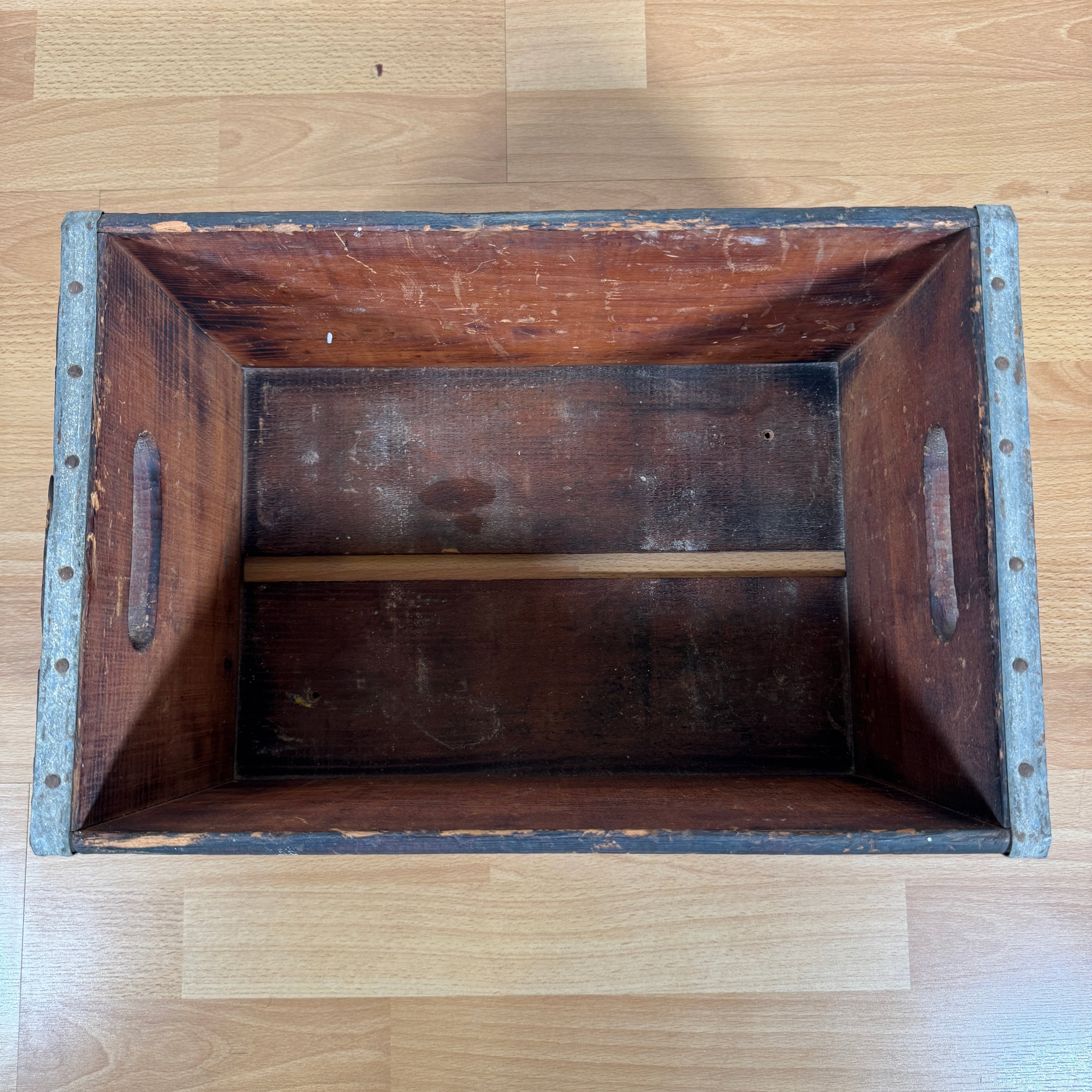 ぽ*た様 希少　米軍　ウッドボックス　67年製 1865【1967年6月製造】ビンテージ 7UP 木箱 ウッドボックス 収納