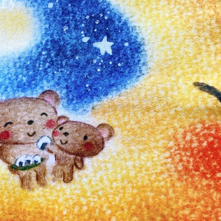 くまちゃんタオル（裏表絵が異なります） ギフト 歓迎 送別 プレゼント