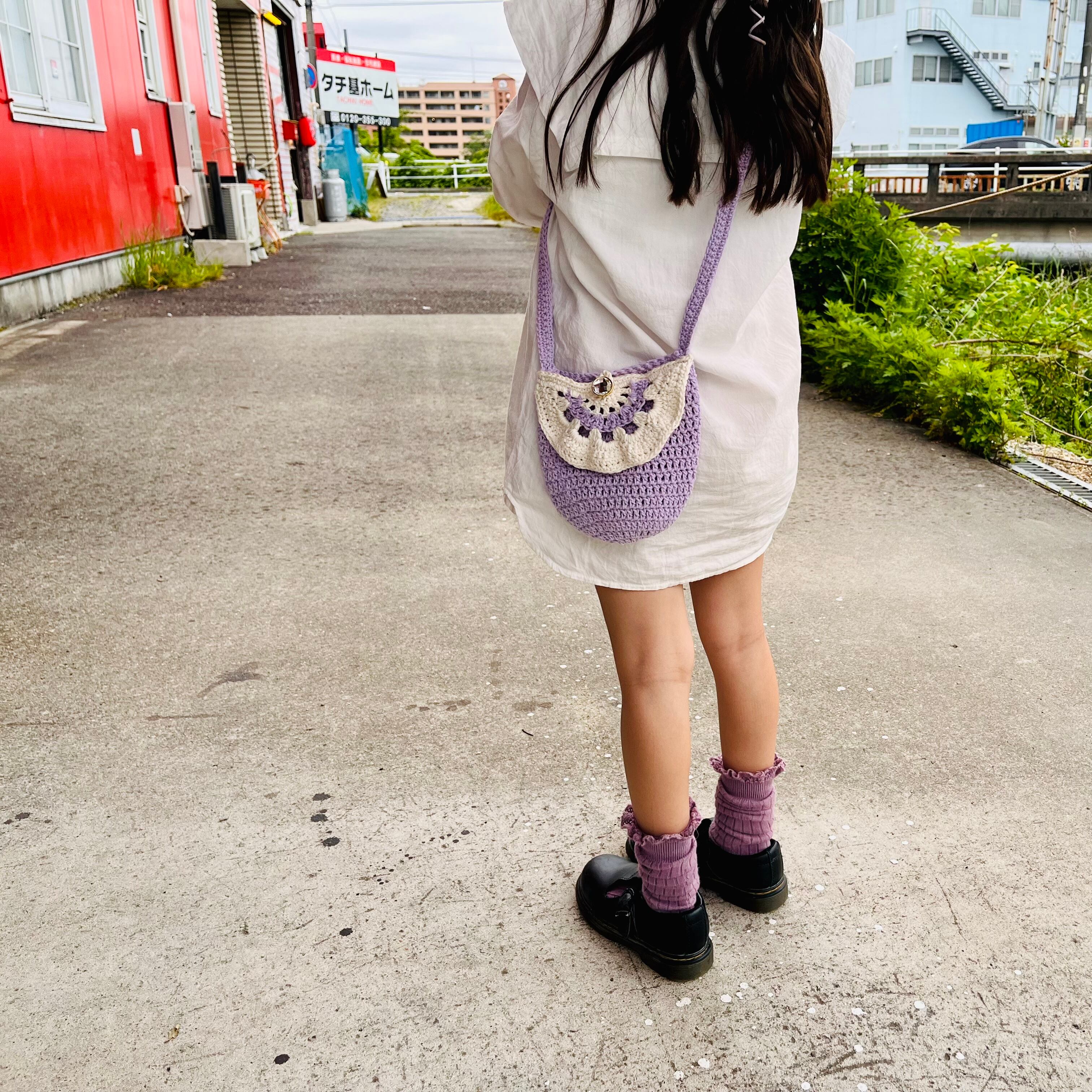 かぎ針編みお出かけポシェット | Pay ID