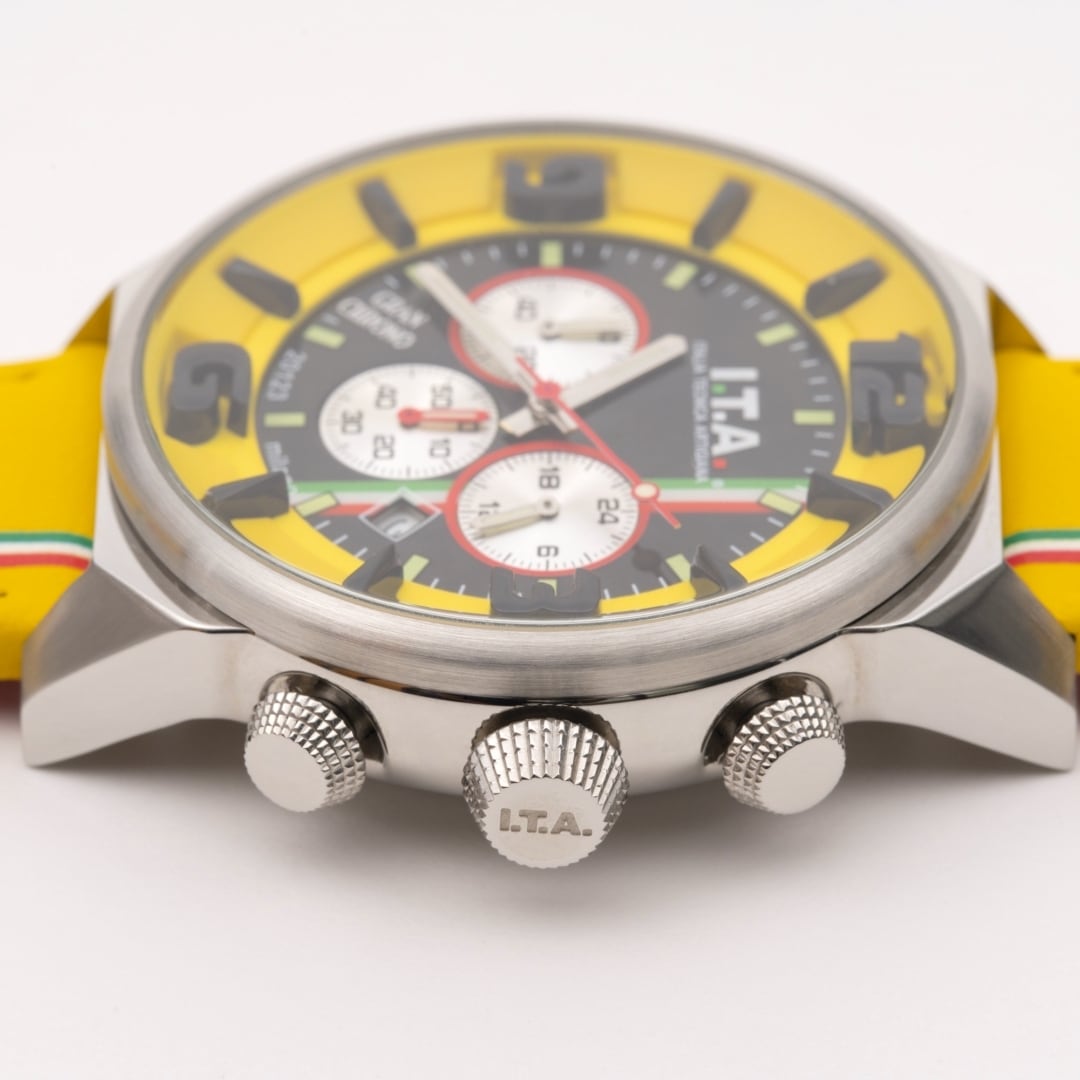 【I.T.A. アイティエー】GRAN CHRONO グランクロノ（ジャッロ）／国内正規品 腕時計