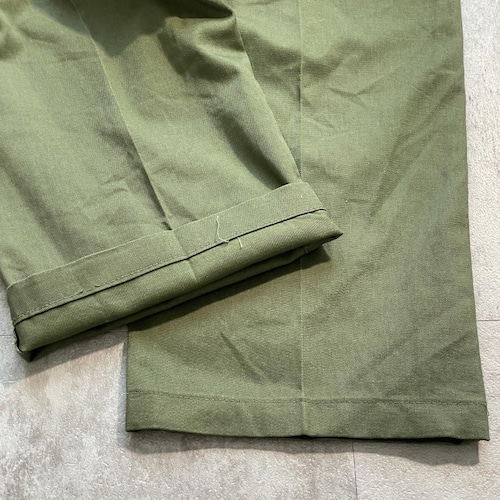 80s アメリカ軍 実物 OG-507 ベイカーパンツ 28/31 詳細写真17