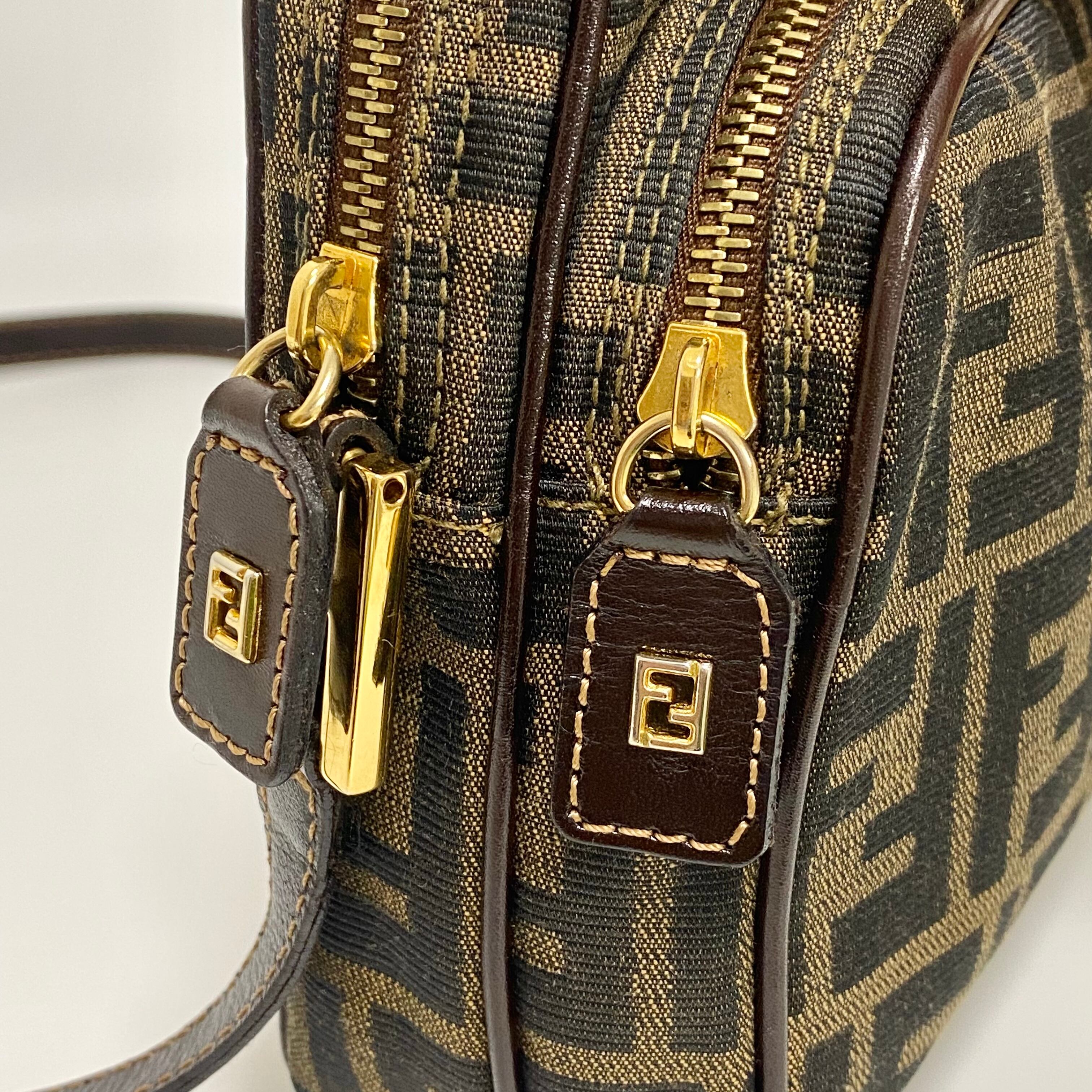 S1259 フェンディ FENDI ズッカ ハンド・ショルダーバッグ