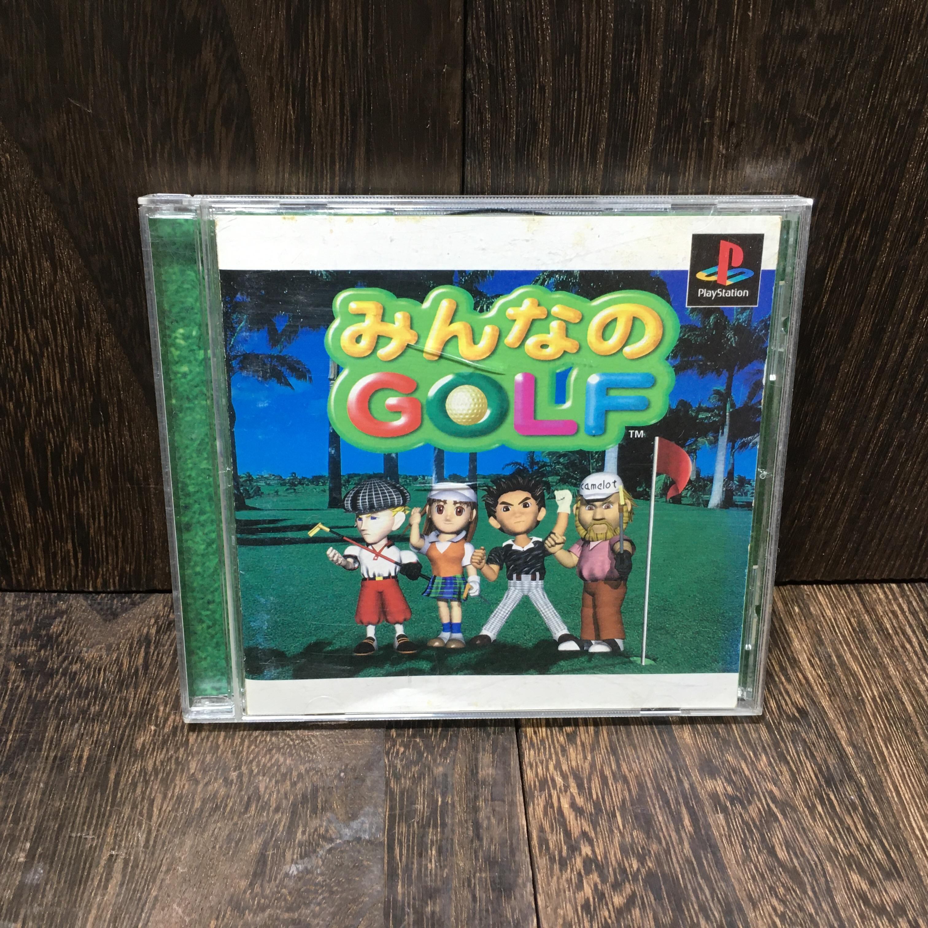 PS1 プレイステーション ゲームソフト みんなのGOLF 初代 | アメリカン