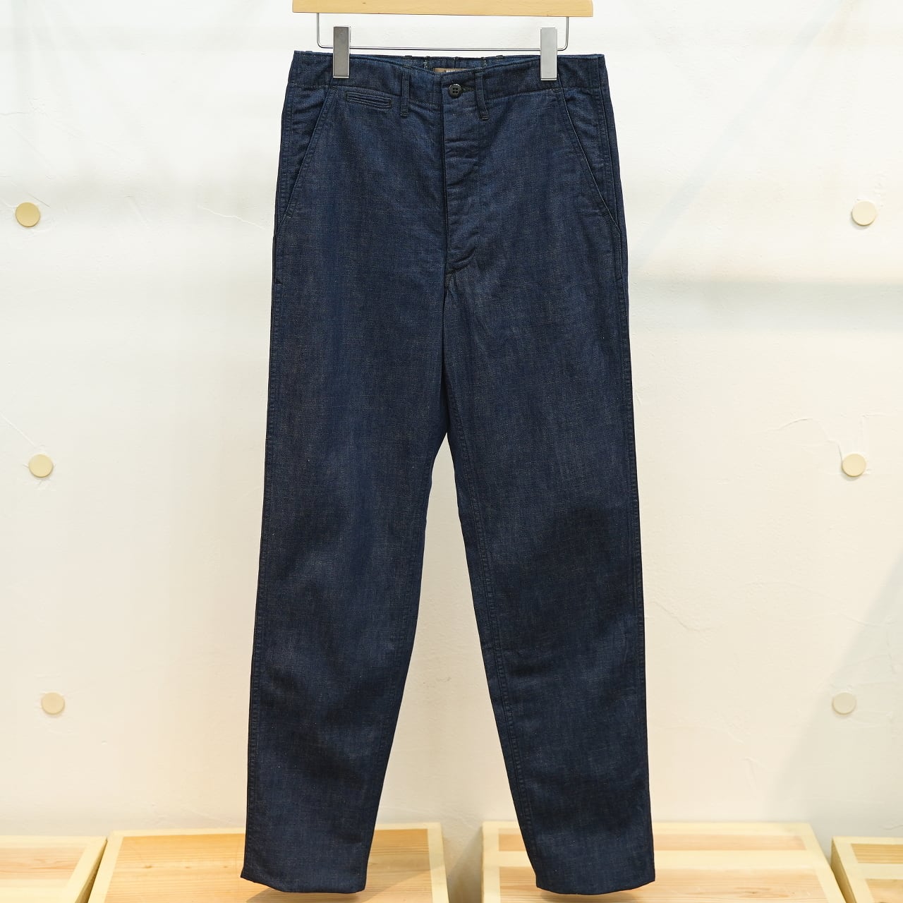 workers リネントラウザーズ リネンパンツ ワーカーズ チャコール Workers（ワーカーズ） アイビートラウザーズ21 フレンチリネン