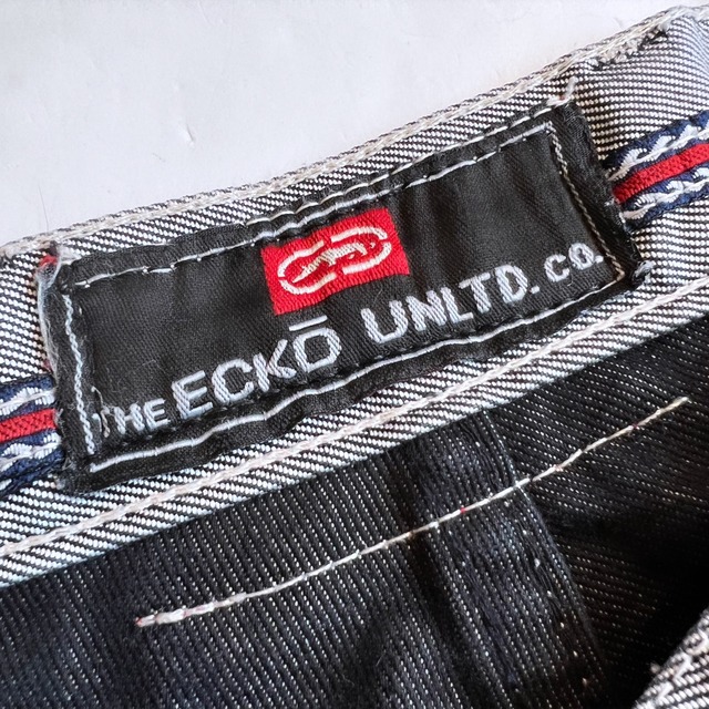 Ecko Design Shiny Denim Baggy Pants | PINNAP