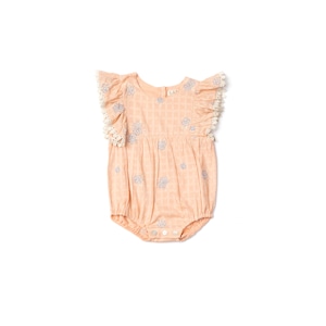 Lali/FLORA ROMPER - FALLEN FLOWER EMBROIDERY