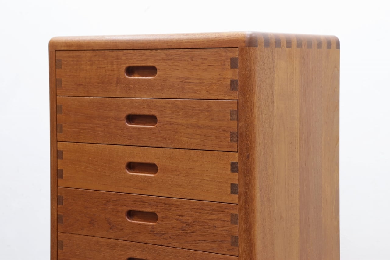 Niles Bach ニールス バッハ チーク 無垢材 トールチェスト 箪笥 収納