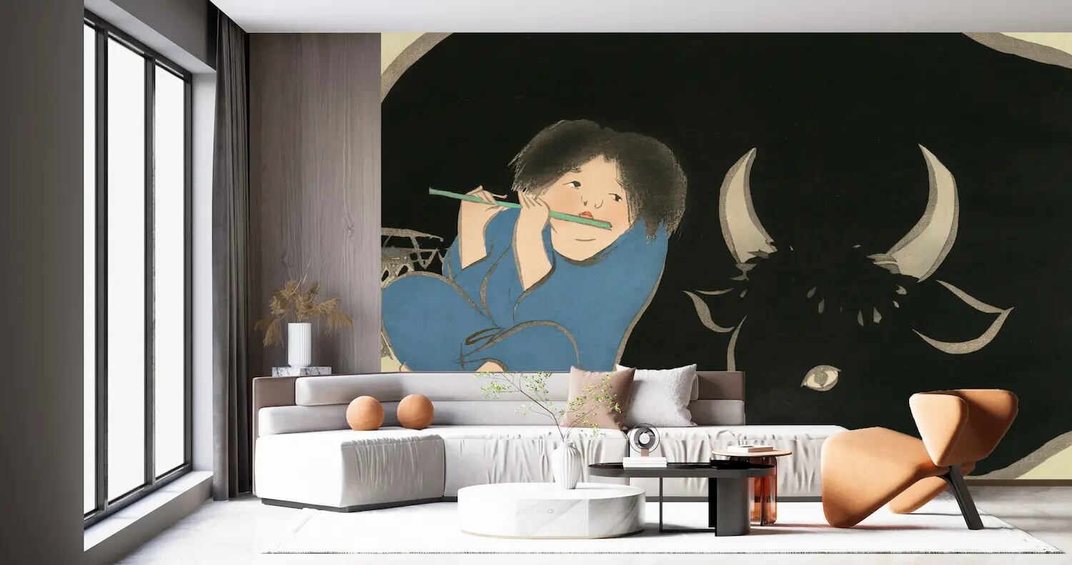 葛飾北斎 百物語 こはだ小平二 木製パネル アート | 噂の宝珠堂