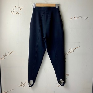 vintage ISSEY MIYAKE black wool ski pants