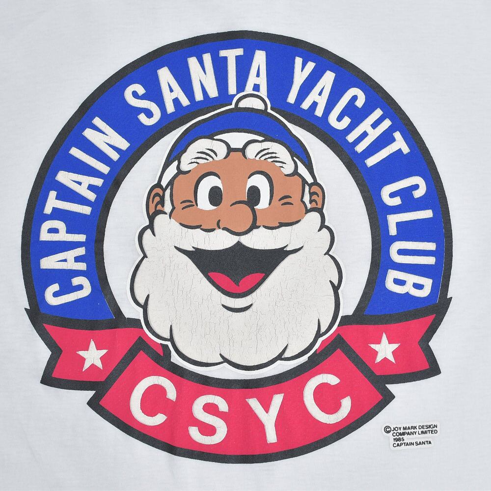 90s CAPTAIN SANTA CLUB キャプテンサンタ プリント Tシャツ 半袖