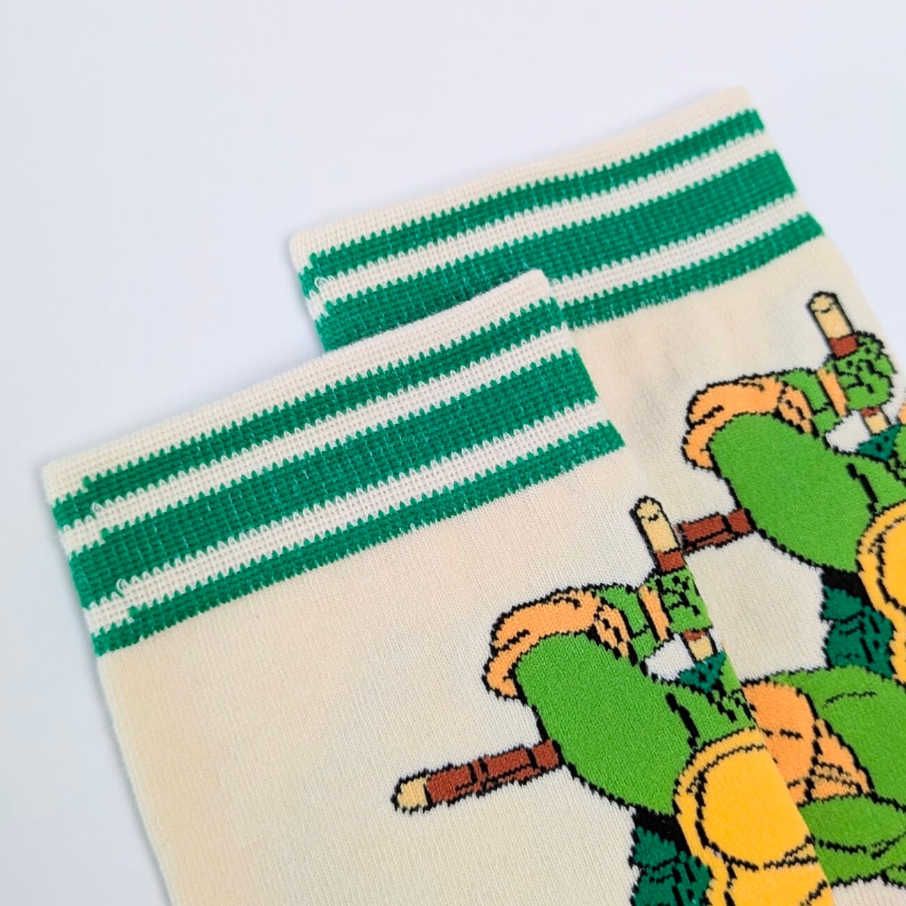 ♧【 crew socks / クルーソックス 】Teenage Mutant Ninja Turtles ( タートルズ )  / 靴下 / ソックス〚アメリカン雑貨 アメトイ〛
