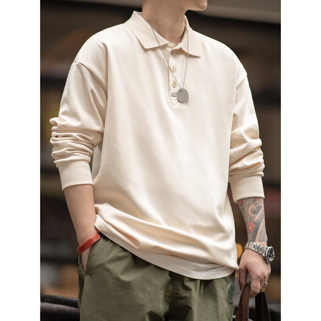 Simple Loose Polo Shirt【G0967】