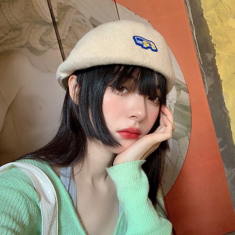 スプリングオータムスタンダードウィンター レトロ 帽子 春物 秋物 冬物 ベレット ヘアアクセサリー ブラック・アイド・ピーズ12407020943