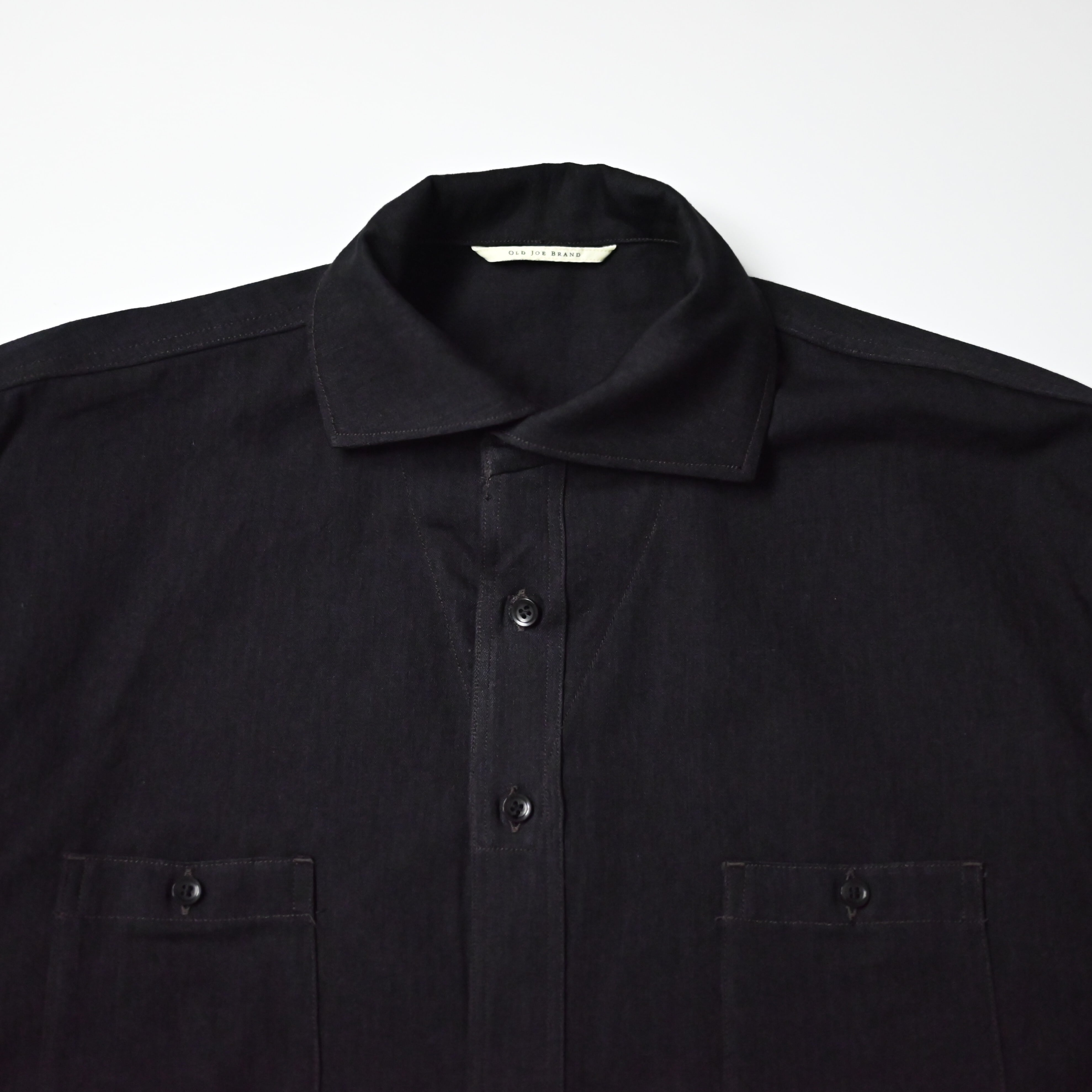 OLD JOE / CAMP COLLAR MARINE SHIRTS (Long-Sleeve) | GANKO