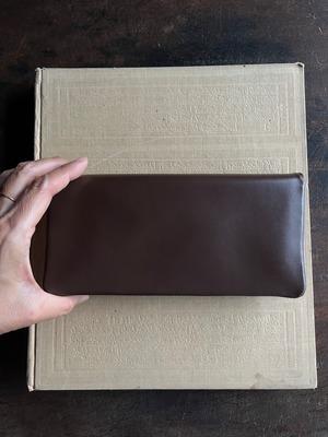 COSMIC WONDER |  Light leather wallet （Brown）