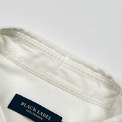 Black Label Crestbridge ブラックレーベル 長袖シャツ 3/ホワイト メンズ