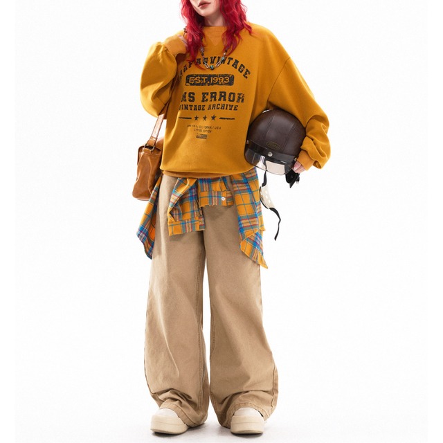 vintage logo crew neck sweatshirt　ヴィンテージロゴクルーネックスウェットシャツ　J1700