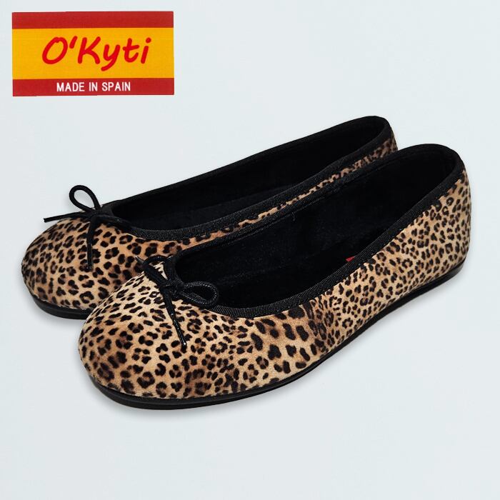 オキティO'kyti 内ボアフラットシューズ バレエシューズ 6500 LAZO ボア レディース 2023AW【送料無料】