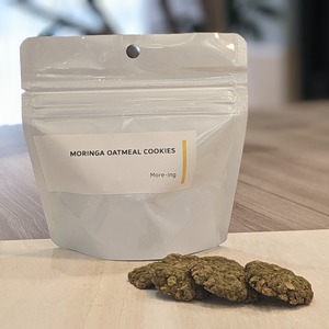 [VEGAN] MORINGA OATMEAL COOKIES