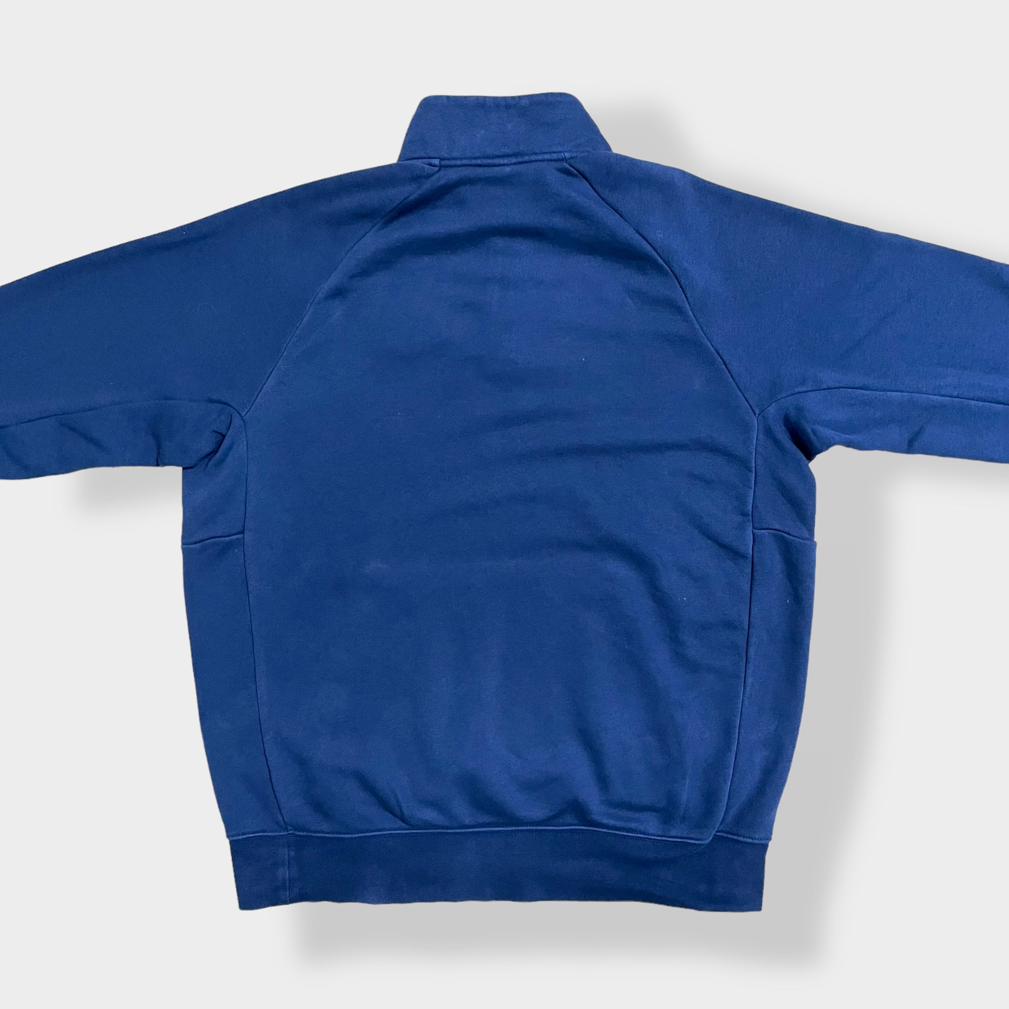 NIKE】カレッジ スウッシュ 刺繍ロゴ ハーフジップ スウェット プル