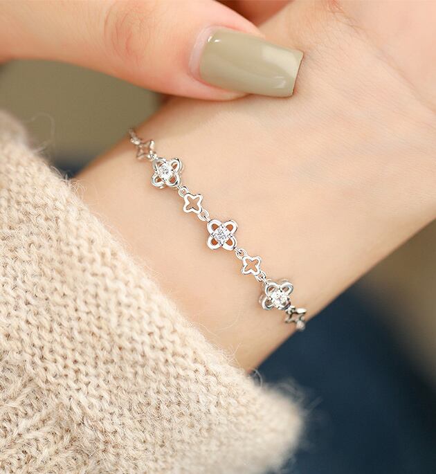 オリジナル ブレスレット ジルコン レディース アクセサリー