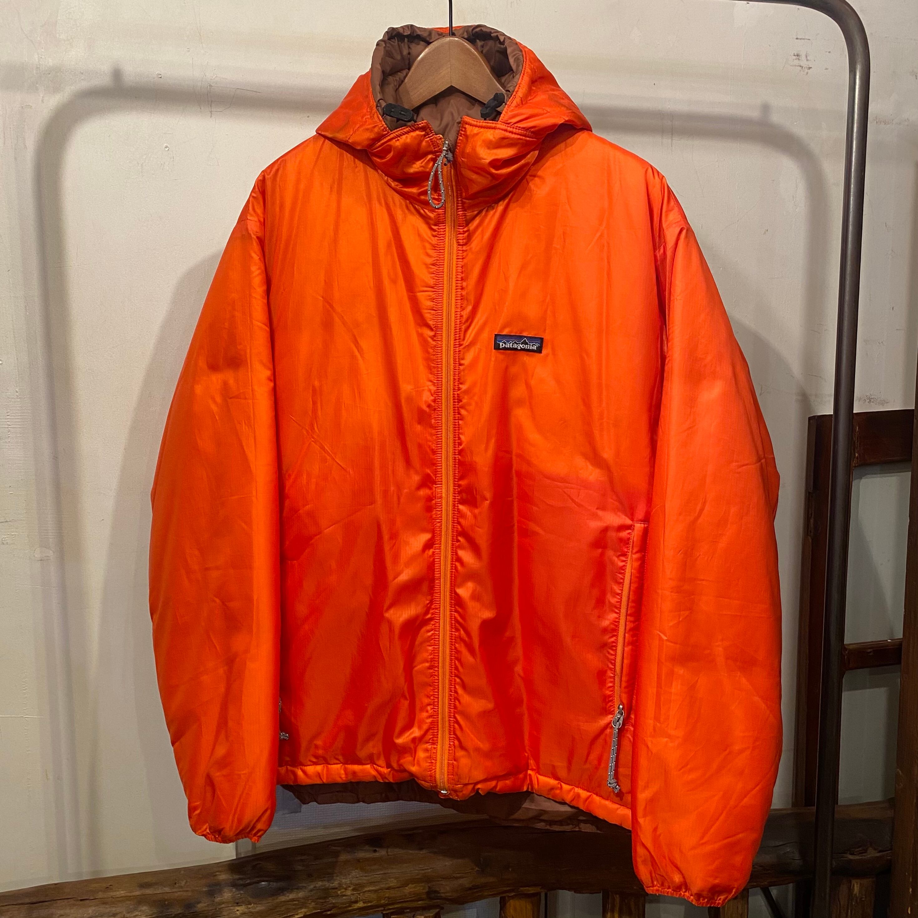 美品 02年 patagonia パタゴニア パフボールセーター M オレンジ