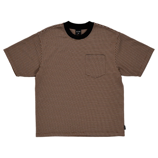 QUASI / ISO Striped Pocket Tee