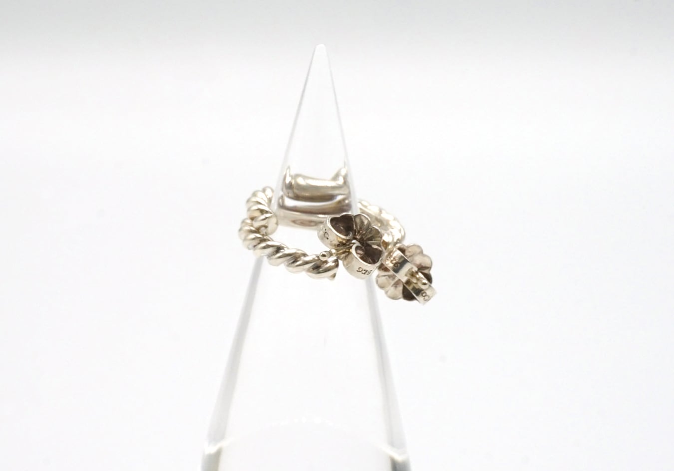 Tiffany & Co.(ティファニー)」 Old Tiffany & Co. Twist Hoop