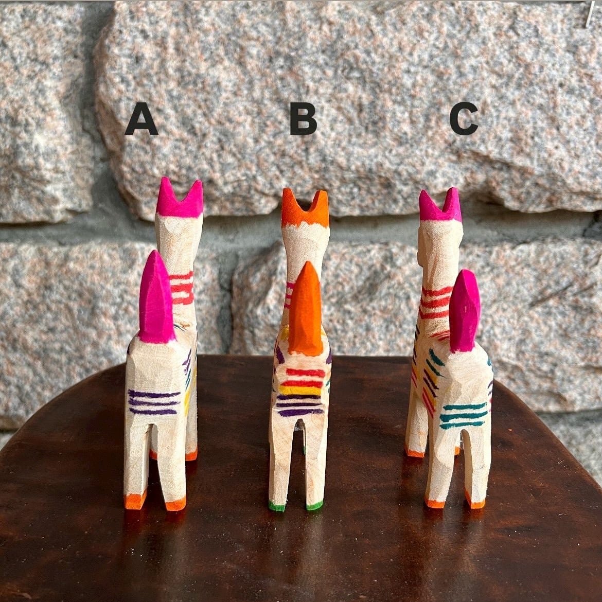 巧藝舎 ペルーワンカイヨの木彫玩具（ねこ02) | seribimuseumshop