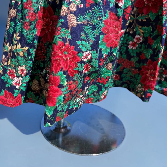 【KIDS】Vintage Floral L/S Dress size:130〜140