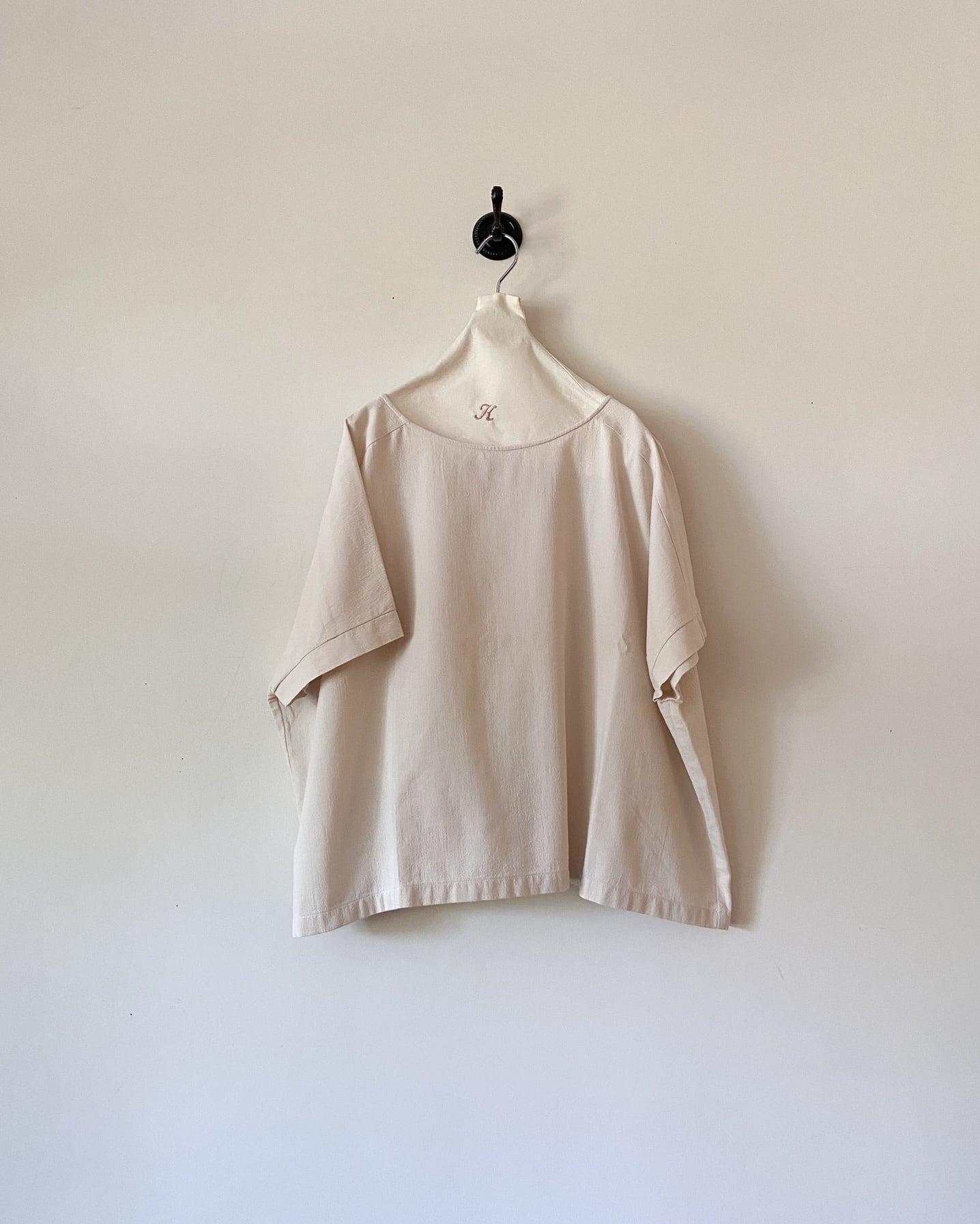 evam eva コットンプルオーバー　cotton pullover